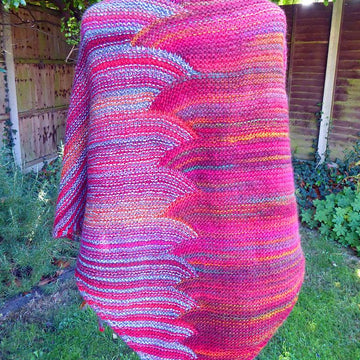 Wave on Wave Shawl