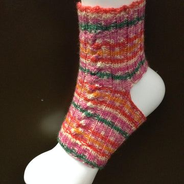 Yoga Twists and Turns 4 ply Socks