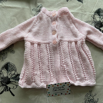 Effie Baby Matinee Jacket Knitting Pattern Birth-6 months approx