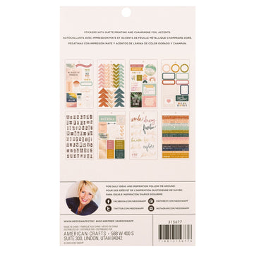 American Crafts Heidi Swapp - Care Free Sticker Book