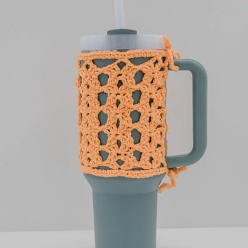 Lace Crochet Stanley Cup Holder