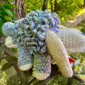 Sheep Crochet Hand Puppet