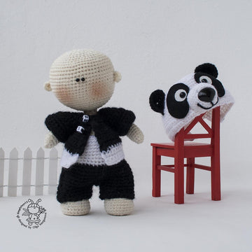 Amigurumi Panda  doll