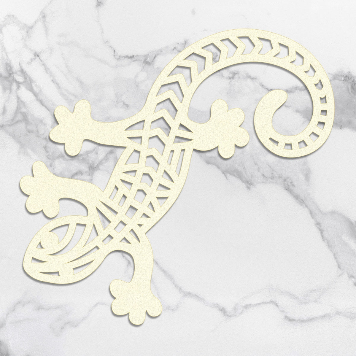 Artdeco Creations Sunburnt Country Laser Cut Coasterboard - Traditional Gecko 1.9"X3.1"