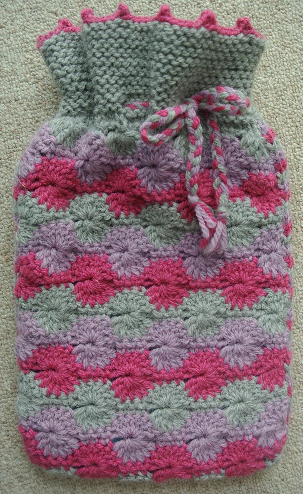 Circles Hot Water Bottle Cover