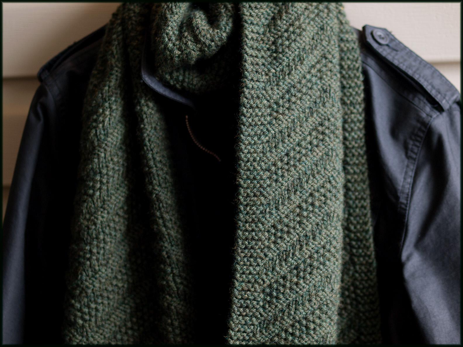 Beckenham Scarf Knitting Pattern