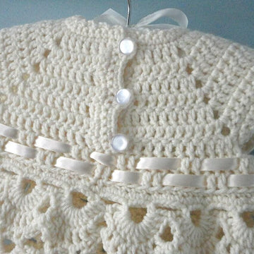 Baby Girl Jacket Baby Dress Knitting Crochet PATTERN