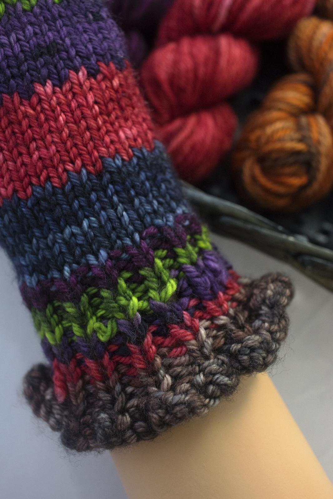 Crazy Quilt Mitts