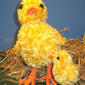 Big Chick Little Chick Easter knitting pattern