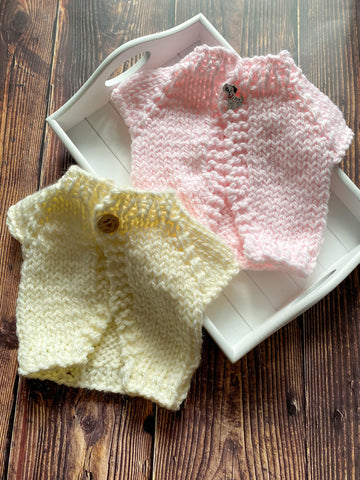 2 Hour Top Down Newborn Jacket