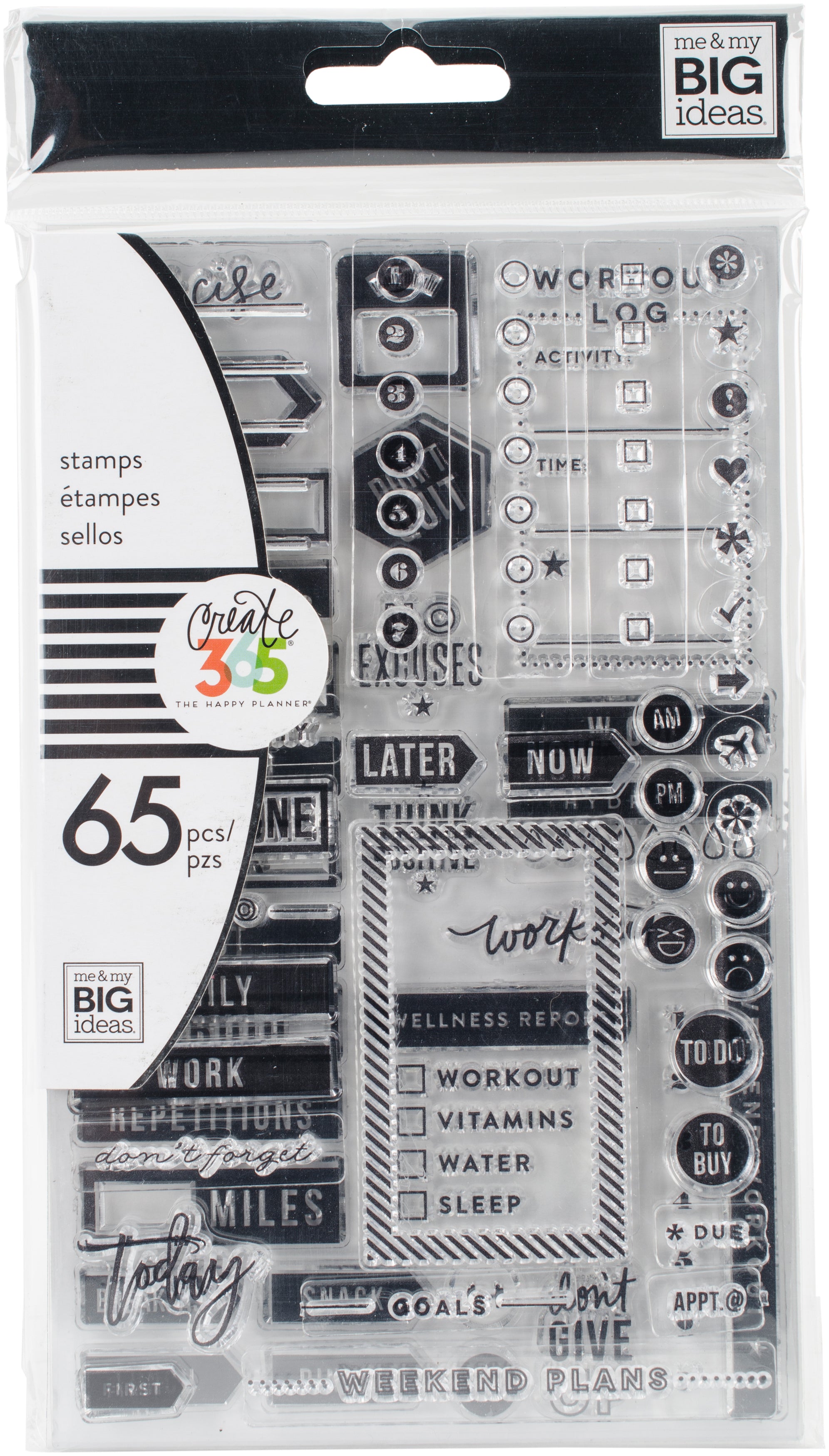Happy Planner Clear Stamps - To Do