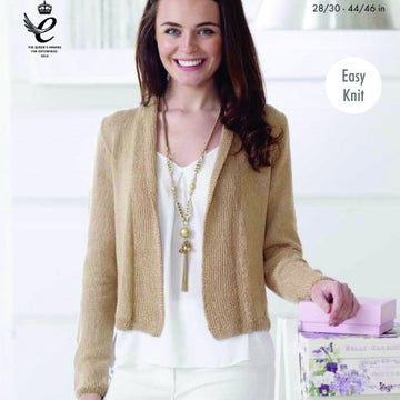 Cardigan and Waistcoat in King Cole Giza Cotton 4ply - 4498 - Leaflet