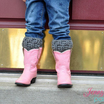 Texture Weave Boot Cuffs