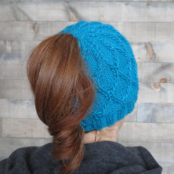 Trellis Ponytail / Messy Bun Hat