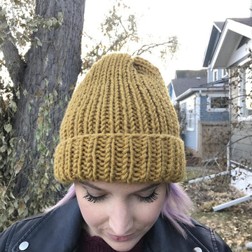 Spinelli Hat (Ribbed Beanie)