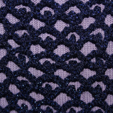 Midnight Sky Scarf and Fingerless Mittens