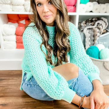 Mint to V Pullover