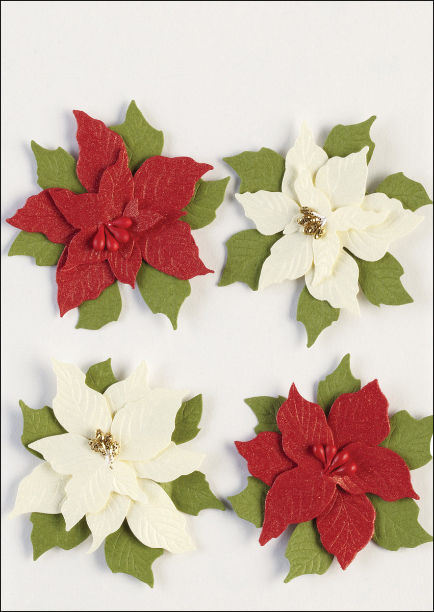 Jolee's Boutique Dimensional Stickers - Poinsettias