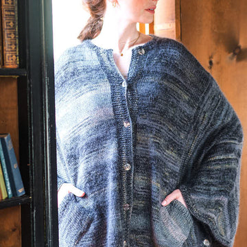 Sabyn Poncho in Berroco Tiramisu - Downloadable PDF