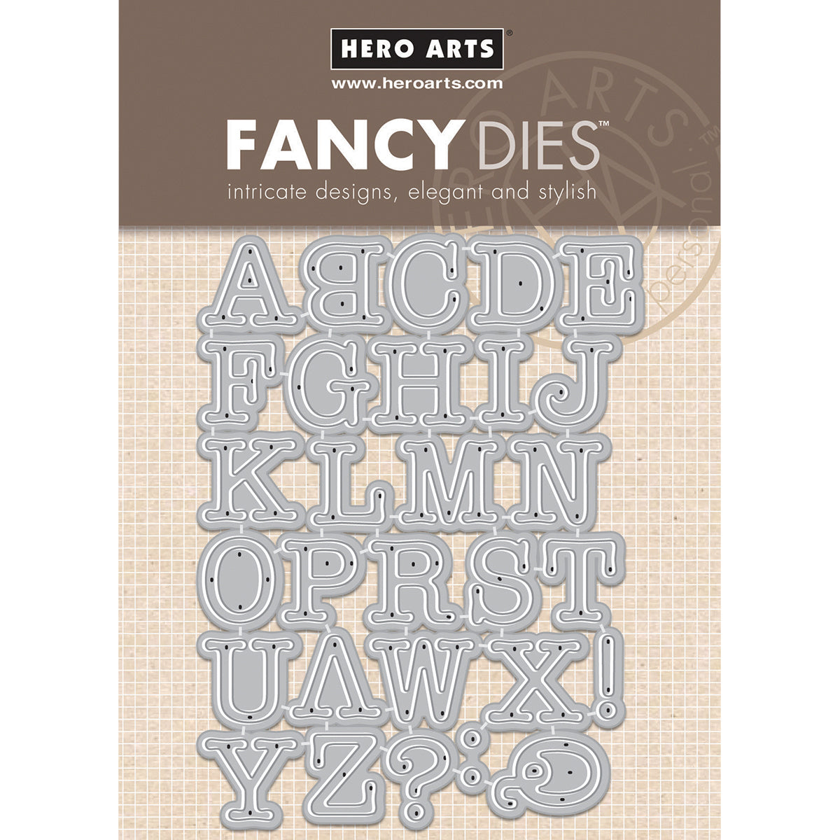 Hero Arts Frame Cut Dies - Alphabet Uppercase