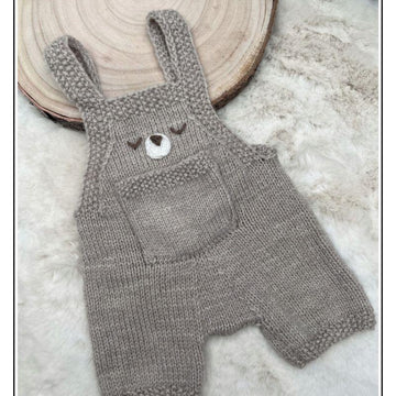 Baby Bear Romper and Hat Set