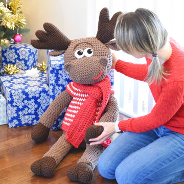 Eh Moose Big Amigurumi