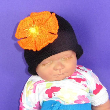 Baby Flower Slouch Hat