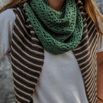 Thoughts Have Wings Shawl