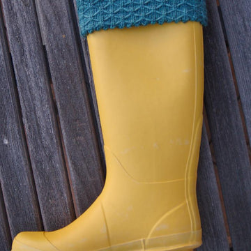 Quilted Lattice Welly Warmers