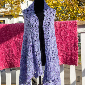 Flowering Victorian Lace Wrap