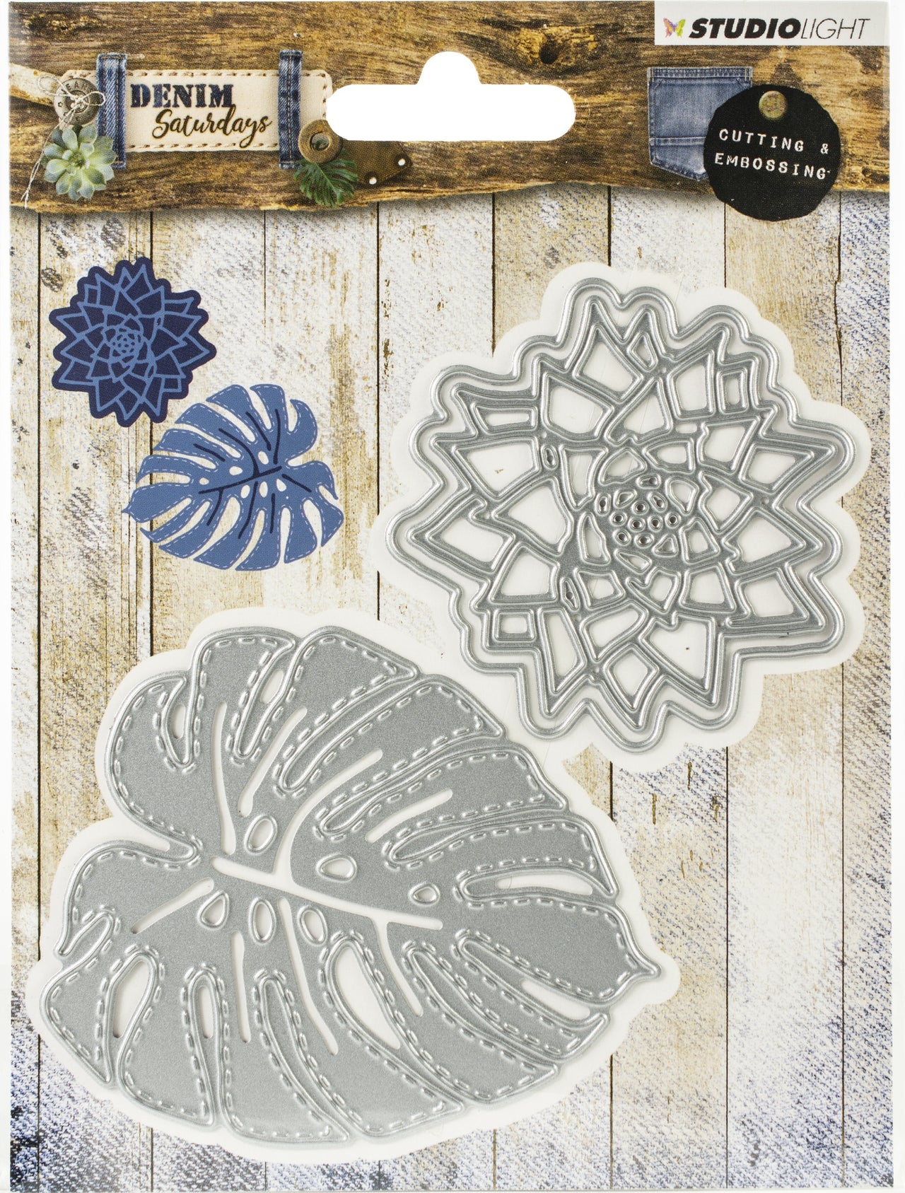 Studio Light Denim Saturdays Cutting & Embossing Die - NR. 134