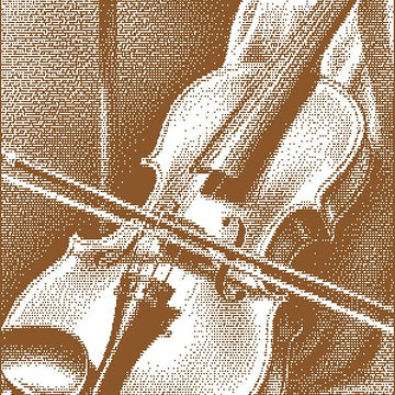 Overlay Mosaic "VIOLIN"