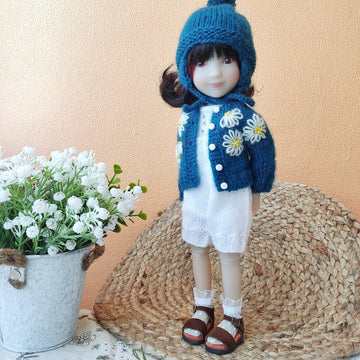 Daisy cardigan for Paola Reina