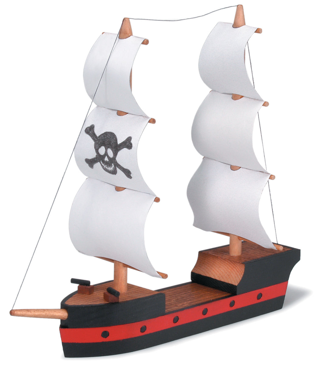 Darice Wood Model Kit - Pirate Ship