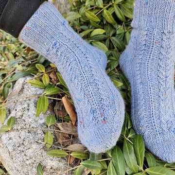 Speckled Hearts Sock