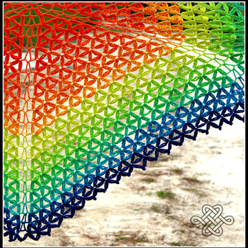 Summer Petals Shawl