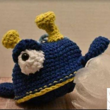 Monster Bath Scrubbie Pattern