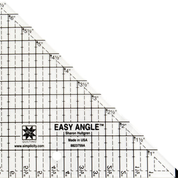 EZ International Easy Angle 6.5" Acrylic Template