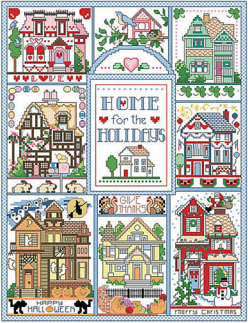 Home For The Holidays Seasonal Sampler - PDF
