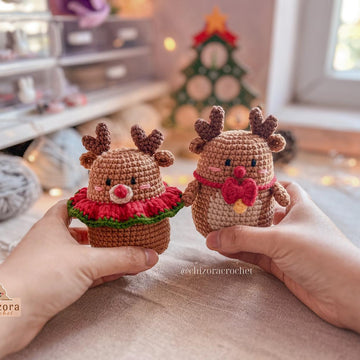 Amigurumi Christmas Reindeer