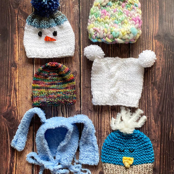 6 Cute Newborn Hats