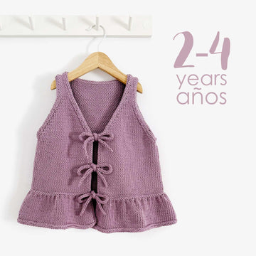 Size 2-4 years - SORBETTO Knit Top