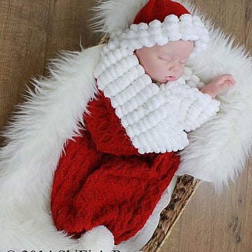 202 Pom Pom Edged Cocoon Knitting Pattern #202