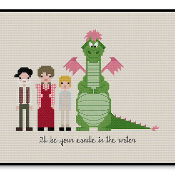 Pete's Dragon - PDF Cross Stitch Pattern
