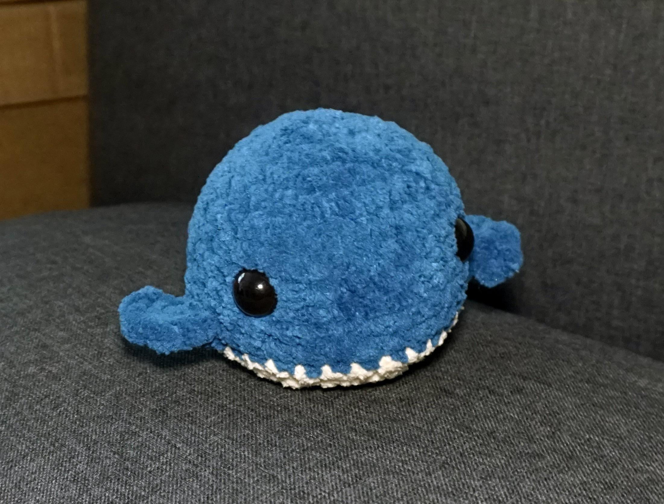 Crochet Pattern Fluffin the Whale!