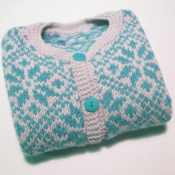Fair Isle Child's Cardigan