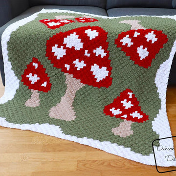 Mushroom Love Blanket