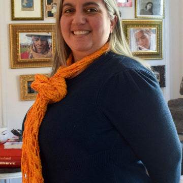 Lacy Tencel Scarf