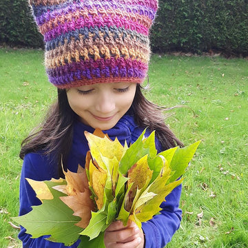 Crochet ears hat