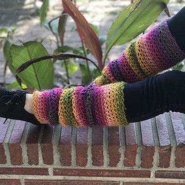 Comfy Coral Reef Legwarmers